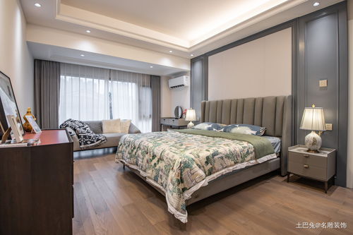 380平美式田園別墅豪宅裝修效果案例 優雅實用，溫柔輕奢